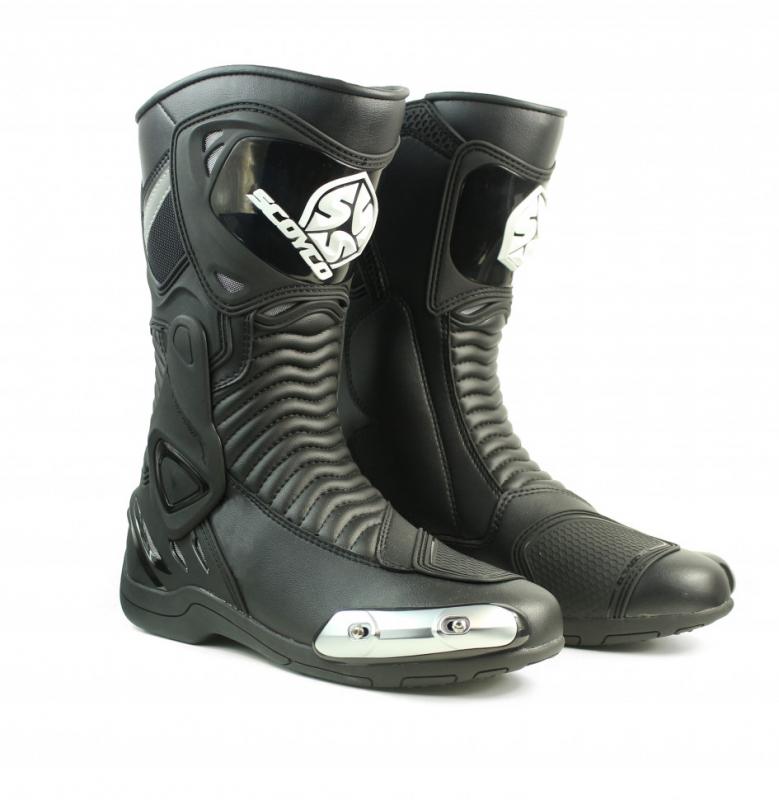 Мотоботы Scoyco Race Boot, черные