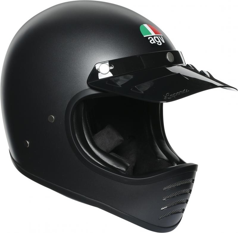 Мотошлем кроссовый AGV X101 Mono Matt Black