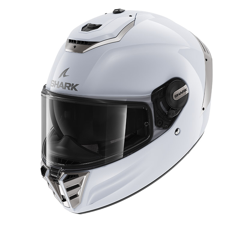 Мотошлем интеграл Shark Spartan RS Blank White/Silver