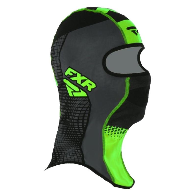 Подшлемник FXR Shredder Thermal Balaclava 22 Black/Lime