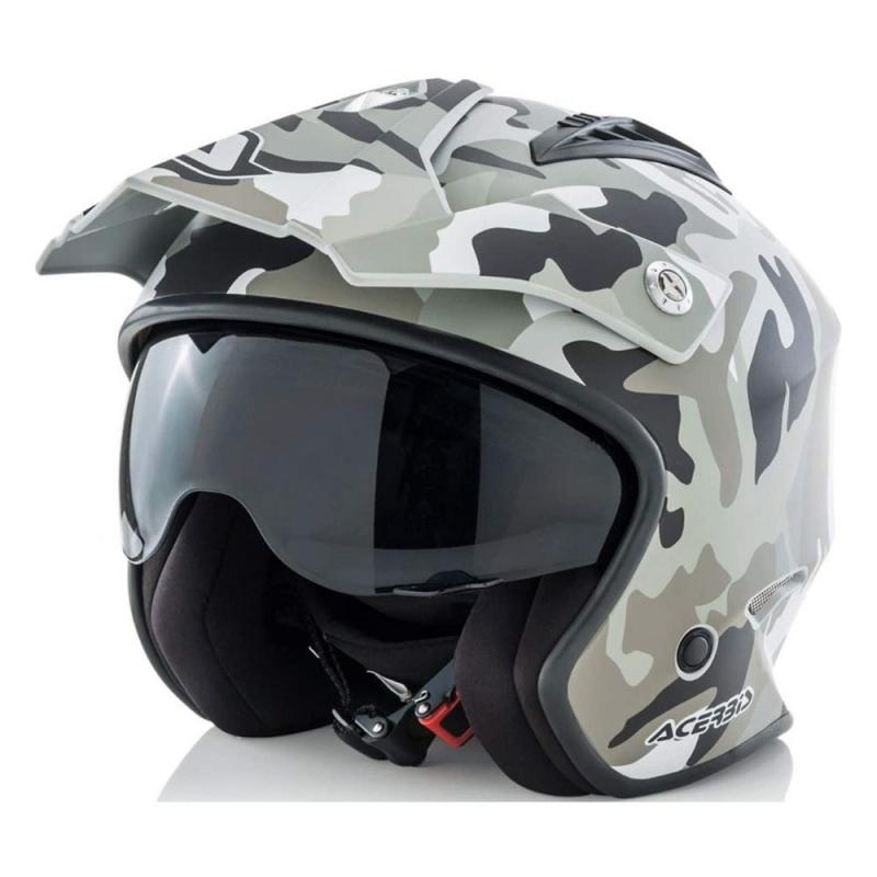 Мотошлем кроссовый Acerbis Jet Aria Camo/Brown