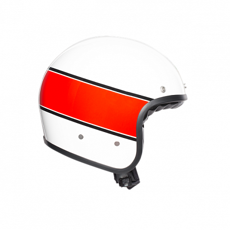 Шлем открытый AGV X70 Multi Mino 73 White/Red