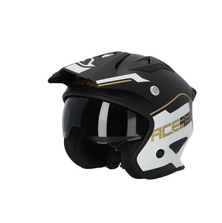 Шлем Acerbis JET ARIA 22-06 White/Black/Gold XS