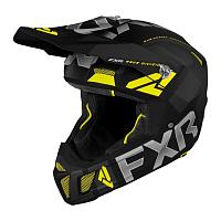 Шлем FXR MX Clutch Evo LE Helmet 22 Black/HiVis
