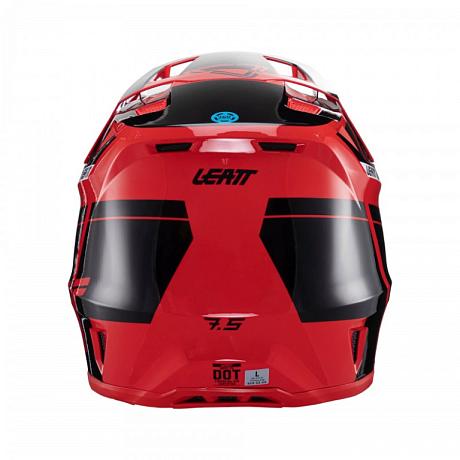 Шлем кроссовый Leatt Moto 7.5 Helmet Kit Red V24 S