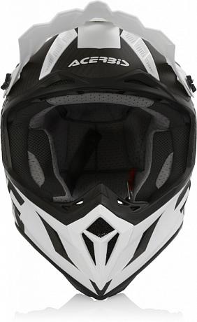 Шлем Acerbis Steel Carbon White/Black