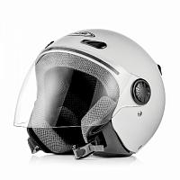 Открытый шлем Zeus ZS-210B белый глянец