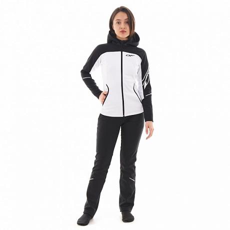 Куртка женская с капюшоном Dragonfly Explorer 2.0 Black and White S