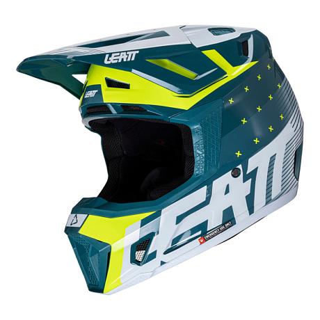 Шлем кроссовый Leatt Moto 7.5 Helmet Kit, Acid Fuel V24 XS