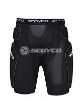 Защитные шорты Scoyco PM01, цвет Черный