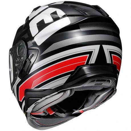 Шлем интеграл Shoei GT-Air 2 Insignia, Красно-черно-серый