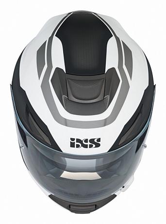 Шлем интеграл HX 315 2.0 IXS Бело-серый матовый