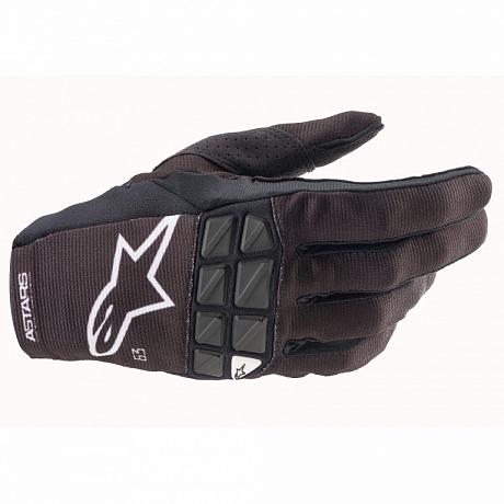 Мотоперчатки Alpinestars Racefend Gloves, черно-белый