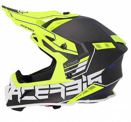 Шлем Acerbis STEEL CARBON 22-06 Black/Fluo XS