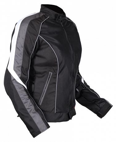 Куртка женская текстиль Inflame Glacial Серый/Черный 2XS