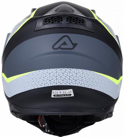 Шлем Acerbis эндуро REACTIVE GRAFFIX, Цвет Черно-Серые L