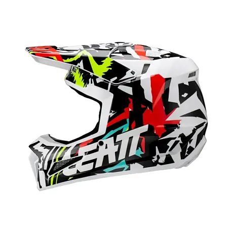 Шлем подростковый Leatt Moto 3.5 Junior Zebra M