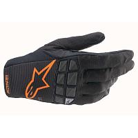 Мотоперчатки Alpinestars Racefend Gloves, черный/оранжевый