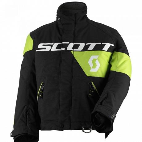 Снегоходная женская куртка Scott Team, black/light mint green M