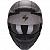 Мотошлем Scorpion Exo Combat Evo Incursion, цвет Серый Матовый/Черный Матовый
