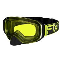 Маска FXR Ride X Spherical Goggle 22 Black/Hi Vis