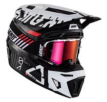 Мотошлем Leatt Moto 9.5 Carbon Helmet Kit V24 White