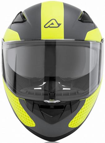 Шлем интеграл Acerbis X-Street Black/Fluo-Yellow