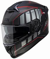 Шлем интеграл iXS422 FG 2.1 черно-красный