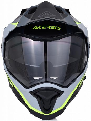 Шлем Acerbis эндуро REACTIVE GRAFFIX, Цвет Черно-Серые XS