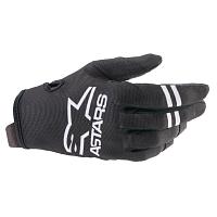 Мотоперчатки Alpinestars Youth Radar Gloves, черно-белые