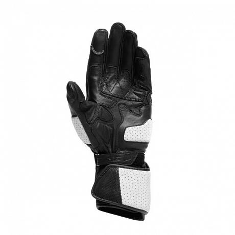 Перчатки кожаные Dainese Impeto Black/White
