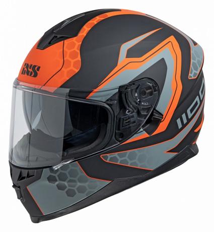 Шлем интеграл HX 1100 2.2 IXS оранжевый матовый XL