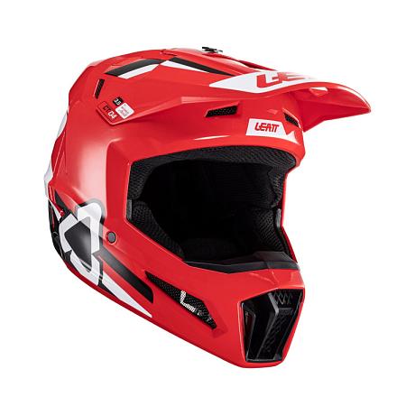 Шлем подростковый Leatt Moto 3.5 Junior Helmet Kit 2024 Red M