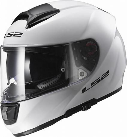 Шлем интеграл LS2 FF397 Vector Ft2 Solid Белый XL