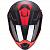  Мотошлем ADX-1 Tucson, цвет Черный Матовый/Красный Матовый/Карбон S