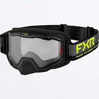 Маска FXR Maverick Electric Goggle 22 Hi Vis/Black