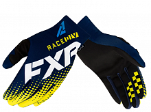Перчатки FXR MX Pro-Fit Lite MX Glove 22 Midnight/White/Yellow