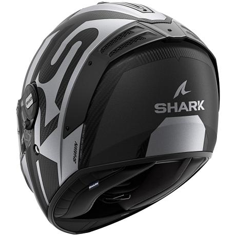 Шлем SHARK SPARTAN RS CARBON SHAWN MAT Black/Silver L