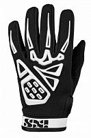 Перчатки кроссовые IXS Tour Gloves Pandora Air, Черно-белые
