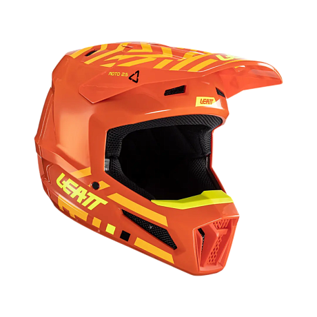 Шлем кроссовый Leatt Moto 2.5 Helmet Citrus 2024 M